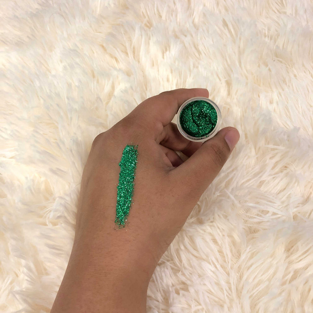 Emerald Queen - Glitter Gel Eye Shadow-Immensus Cosmetics
